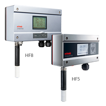 高端湿度变送器- Rotronic HygroFlex HF5 和 HF8