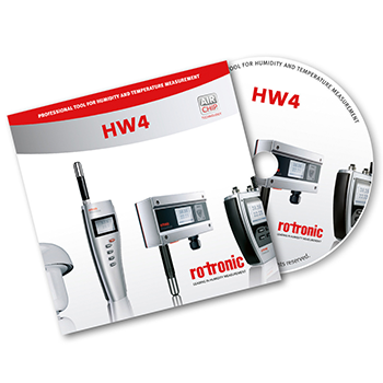 HW4 Software for Rotronic Humidity Transmitters